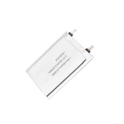 TBD 3.7V 70mAh Ultra Thin LiPo Battery For RFID Electronic Tags