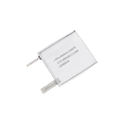 OEM 1C 3.7V 300mAh Ultra Thin Lithium Polymer Battery For MP5 Player