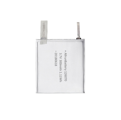 OEM 1C 3.7V 300mAh Ultra Thin Lithium Polymer Battery For MP5 Player