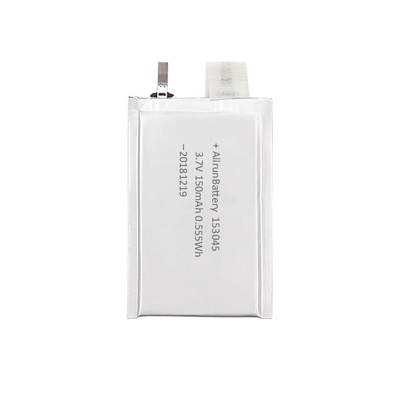 Ultra Slim LiPo Battery 3.7V 150mAh Rechargeable Lithium Polymer Battery