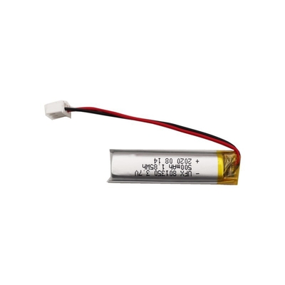 3.7V 500mAh 801350 Custom Li Ion Battery Ultra Narrow For Reading Pens