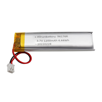 3.7V 1200mAh Ultra Narrow Custom Li-Polymer Batteries Packs For Portable Medical Devices