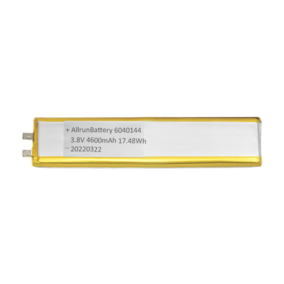 Stability 4600mAh 3.8V Custom LiPo Battery Ultra Narrow For Detection Instrument