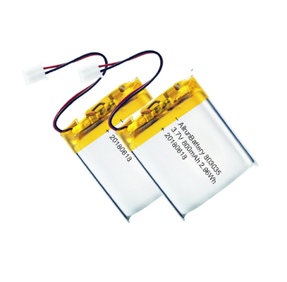 Powerful LiPo Battery 3.7 V 800mAh Rechargeable Li Polymer Battery Pack