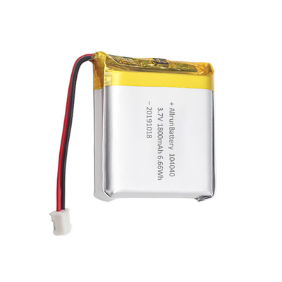 Custom Rechargeable Medical Lithium Battery LiPo 3.7 V 1800mAh