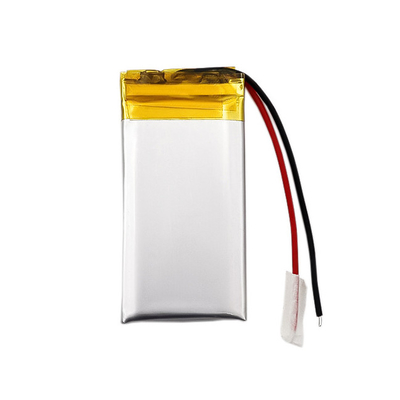 Thin 3.7V 380mAh LiPo Battery Custom Li Ion Rechargeable Battery