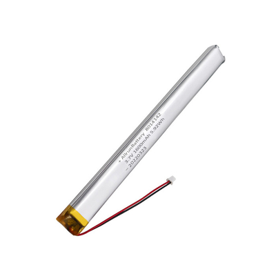 Custom 3.7 V 1600mAh LiPo Battery 1C LiPo Rechargeable Battery