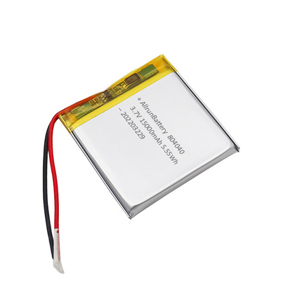 Rectangle Lithium Polymer Battery 1500mAh 3.7 V Poly Lithium Battery