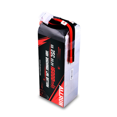 Power Tools High Discharge LiPo Battery Pack 25C 22.2V 6S 16000mAh