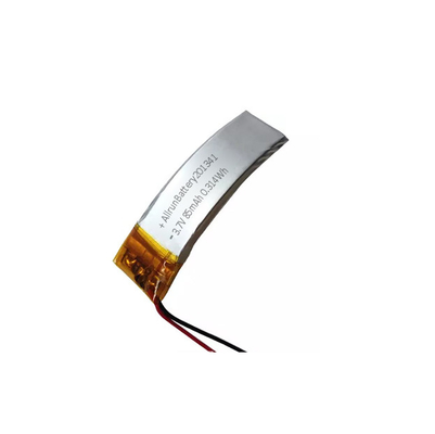 AR Curved LiPo Battery 85mAh 3.7 V Rechargeable Lithium Battery