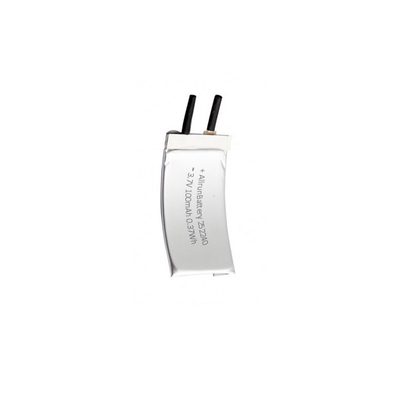 Custom 3.7 V 100mAh LiPo Battery 1C Curved Lithium Polymer Battery