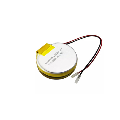 Smartwatches Round LiPo Battery Pack 1S2P 3.7V 1000mAh 503535
