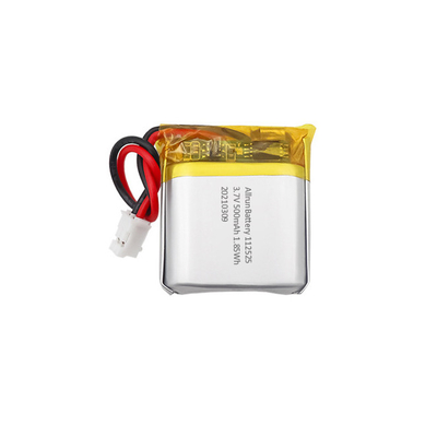 Rechargeable Square IoT Battery Pack 3.7V 500mAh LiPo Battery
