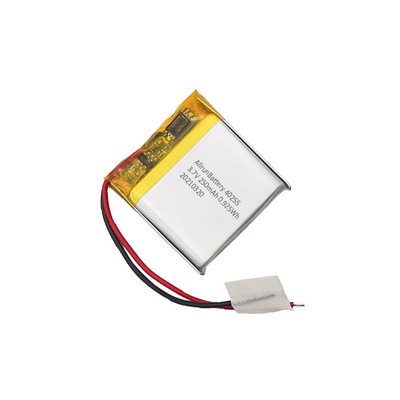 Light 3.7 V 250mAh LiPo Battery Square Lithium Ion Polymer Rechargeable Battery