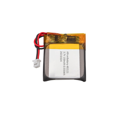 1C Long Lasting IoT Battery Pack Rechargeable Square 3.7V 150mAh LiPo Battery