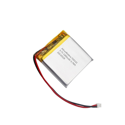 Square Rechargeable Lithium Polymer Battery 1000mAh LiPo Battery 3.7 V