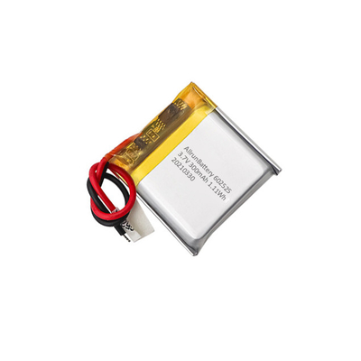 1C 3.7 V 300mAh Lithium Rechargeable Polymer Battery Pack 602525