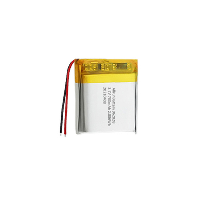 Rechargeable Square Shaped Battery 780mAh 7.4 V LiPo Battery Pack