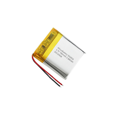 Rechargeable Square Shaped Battery 780mAh 7.4 V LiPo Battery Pack