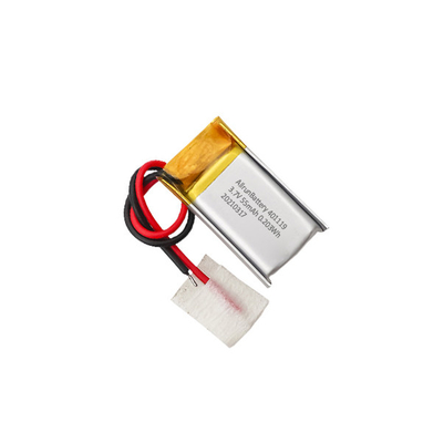 1C 55mAh 3.7 V Small Li Poly Battery 401119 For IoT Smart Devices