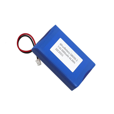 2S1P 6000mAh Lithium Polymer Battery Pack 7.4 V 6000mAh LiPo Battery