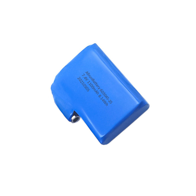2S1P Wearable Rechargeable Battery 1100mAh 7.4 V Lithium Polymer Battery Pack