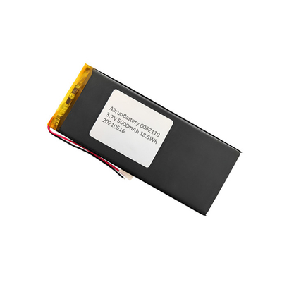 Light Lithium Polymer Battery 3.7 V 5000mAh Rechargeable Lithium Battery
