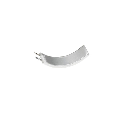 1C Wearable Rechargeable Battery 45mAh 3.7V Curved LiPo Battery