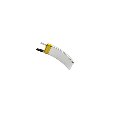 3.7V 30mAh 250727 Rechargeable Curved LiPo Battery For Wearable Product