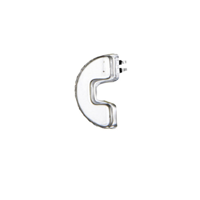 Custom C-shape Lithium-ion Polymer Battery, 3.7 V 280mAh Novel Lipo Battery