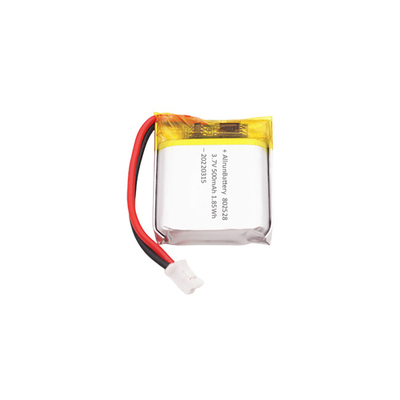 Light Rectangle Shaped Battery Portable 3.7 V LiPo Battery 500mAh