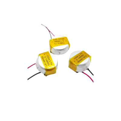 Button Lithium Ion Polymer Battery 3.7 V / 40mAh LiPo Battery 1054