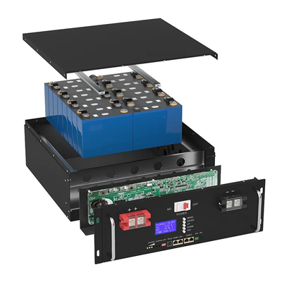 Custom LiFePO4 Battery Powerwall Solar Energy System 48V 100Ah LiFePO4 Battery